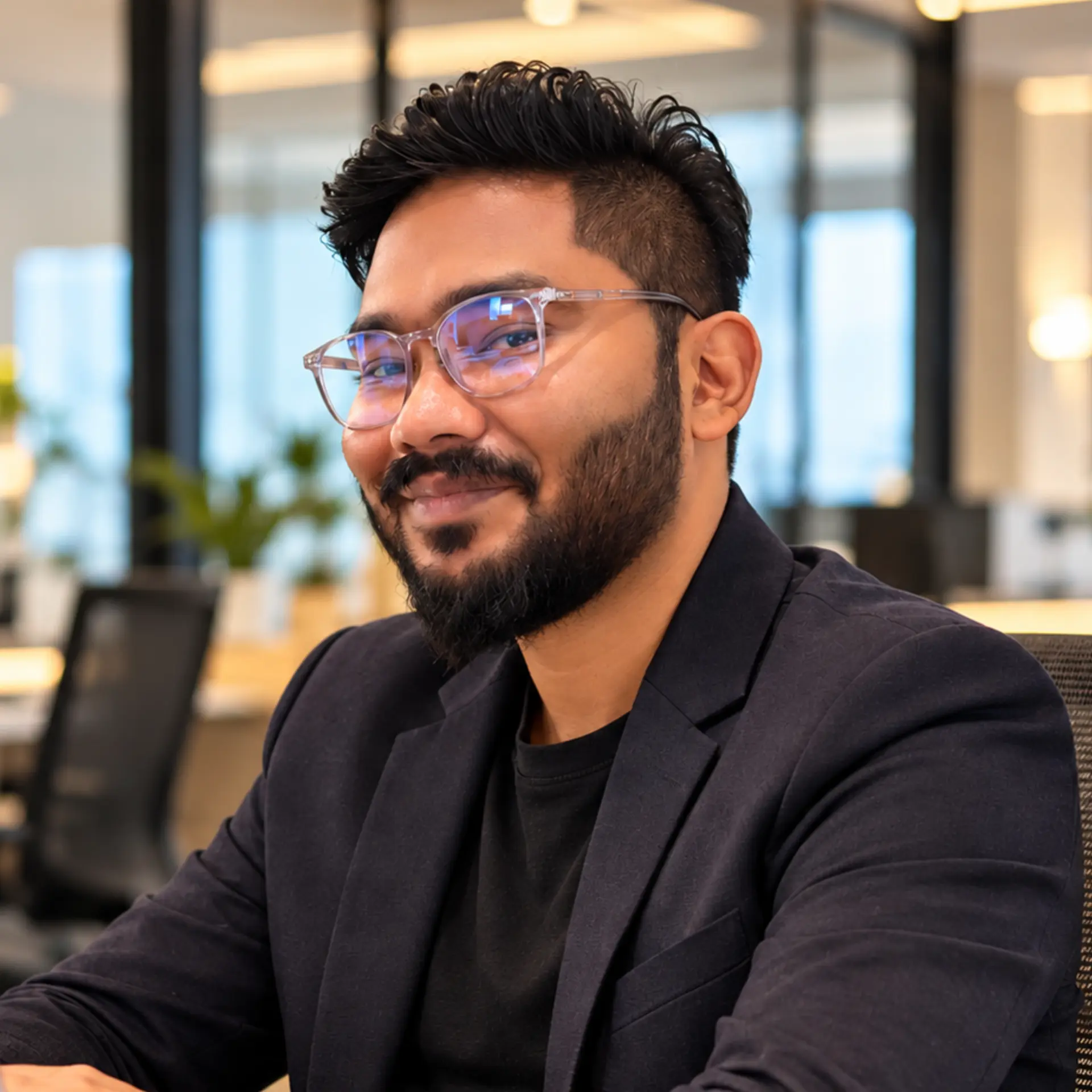 Portrait of Sumeet Panigrahi