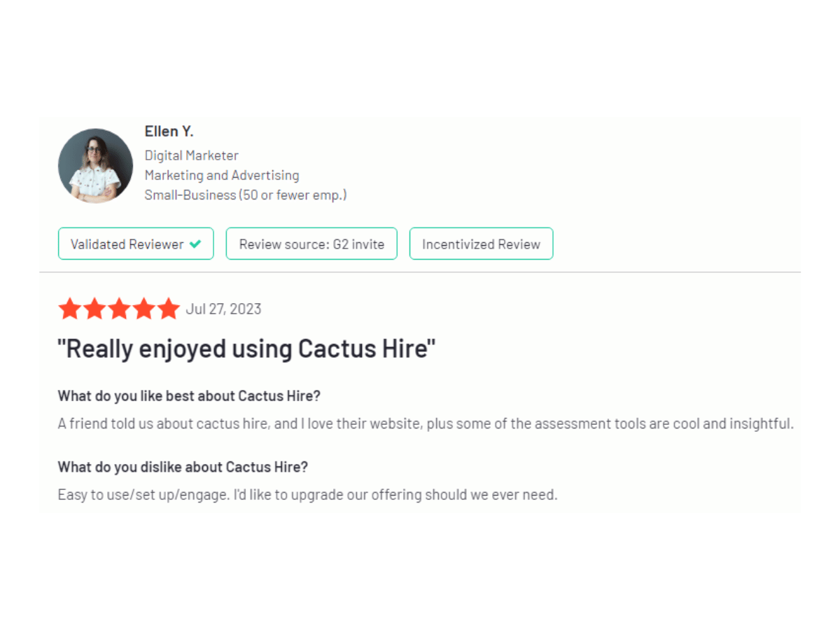 Cactus Hire review