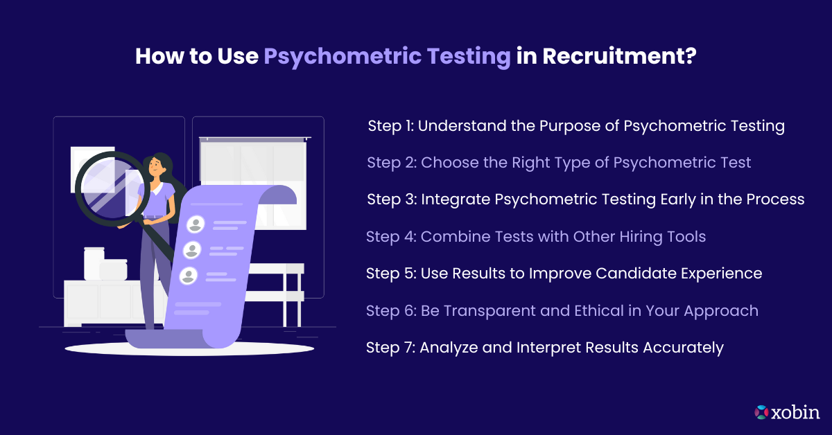 How to Use Psychometric Testing in Recruitment?