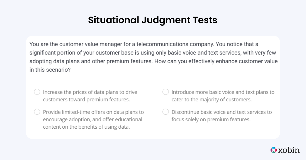 Situational Judgment Tests