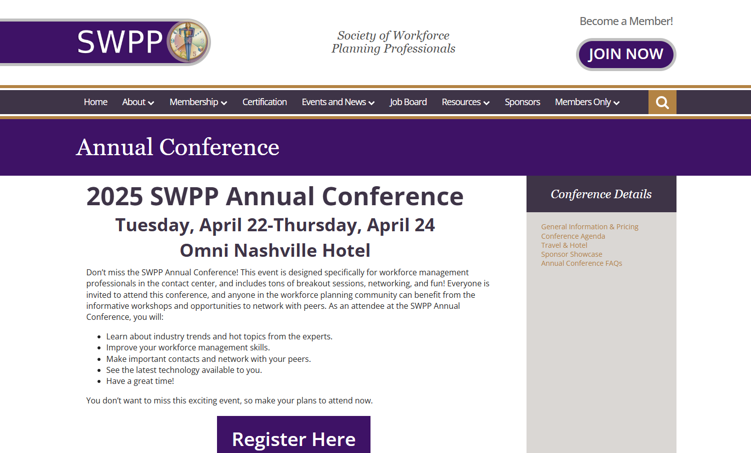 2025 SWPP Annual HR Conferences