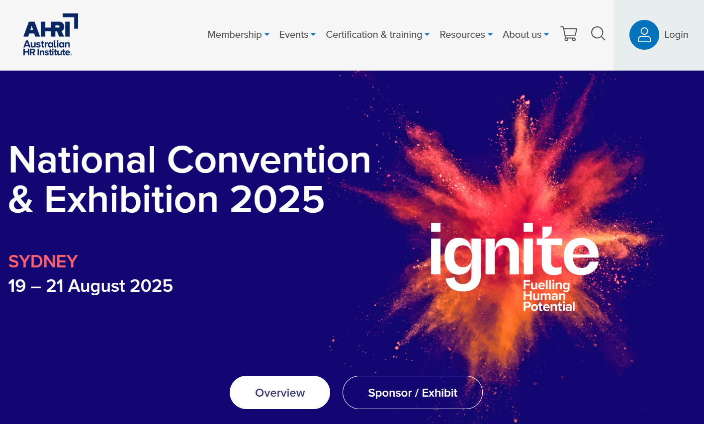 AHRI National Convention & Exhibition 2025