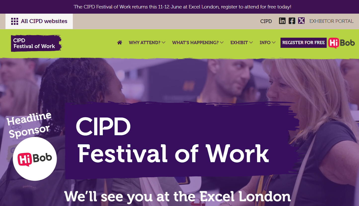 CIPD Festival of Work HR Conference 2025