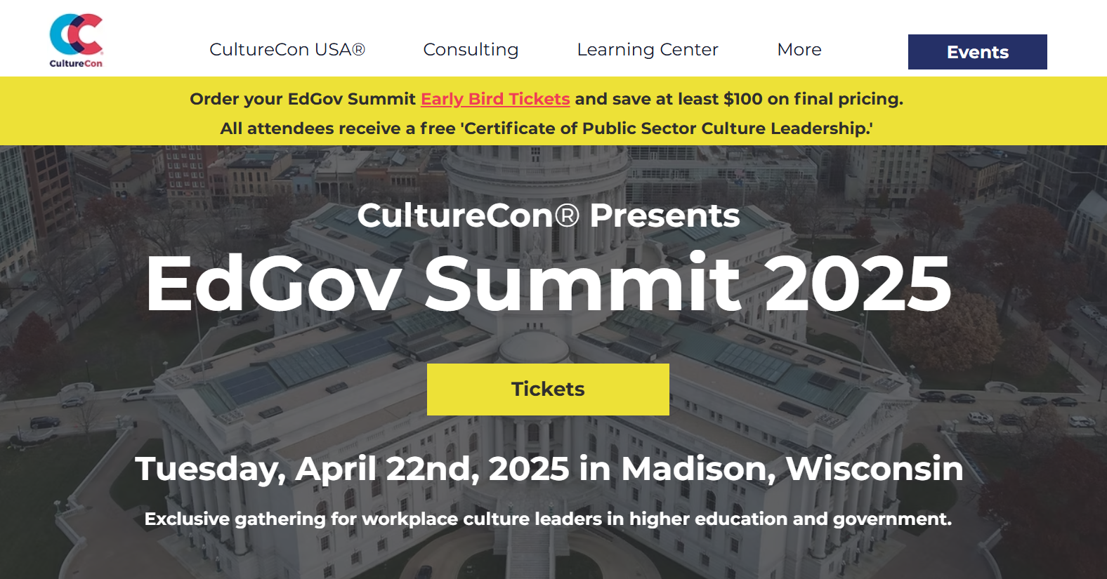 CultureCon’s EdGov Summit 2025