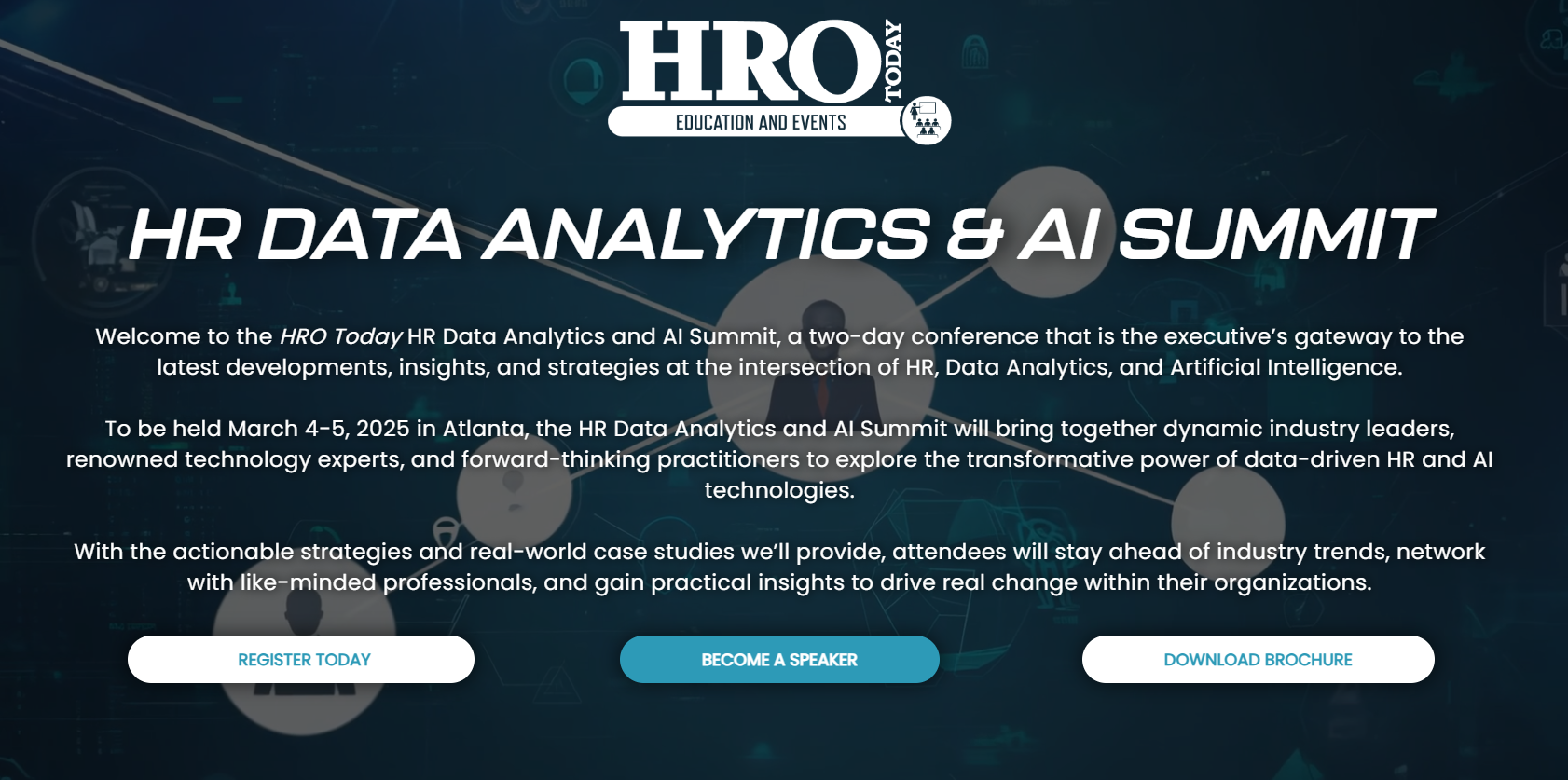 HR Data Analytics & AI Summit 2025