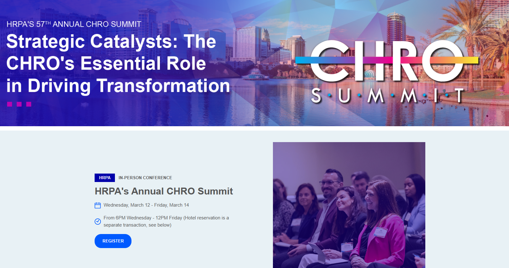 HRPA’s 57th Annual CHRO Summit 2025