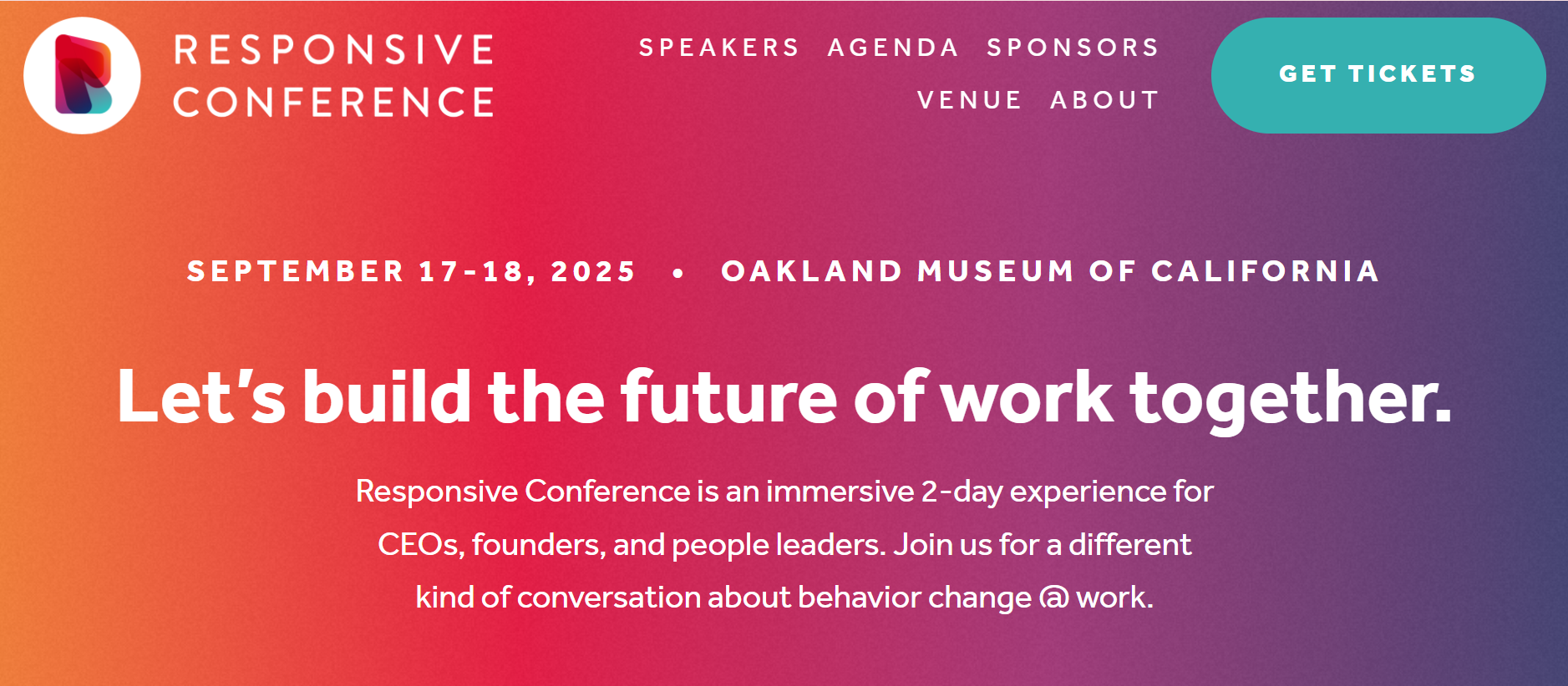 Responsive Conference 2025