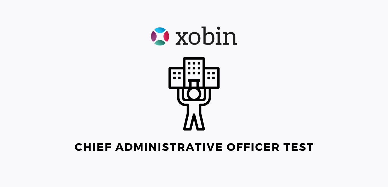 Chief Administrative Officer Test