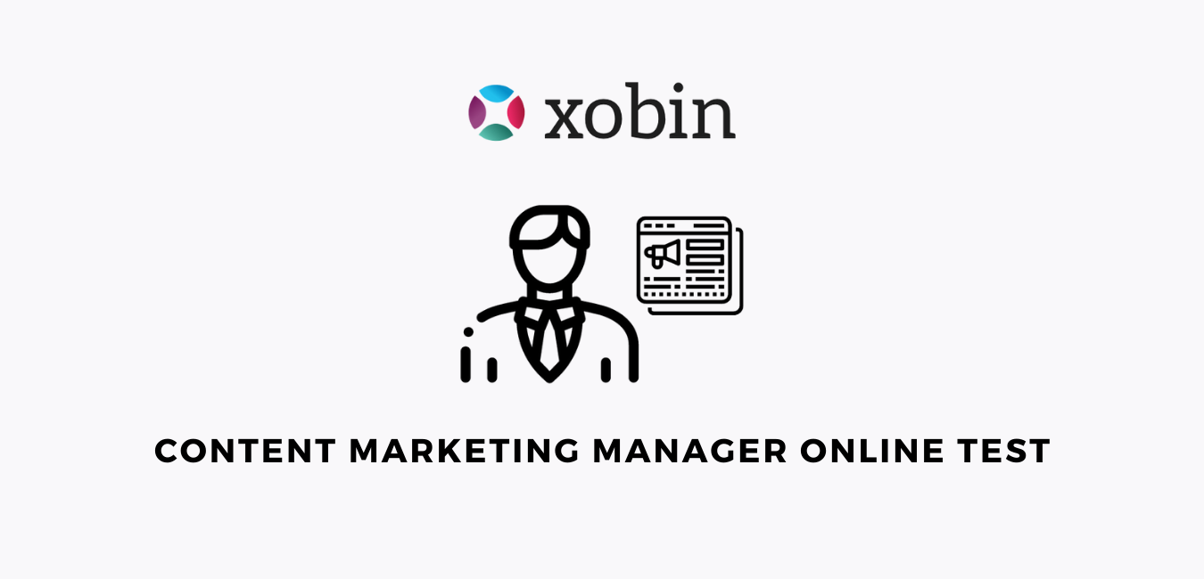 Content Marketing Manager Test