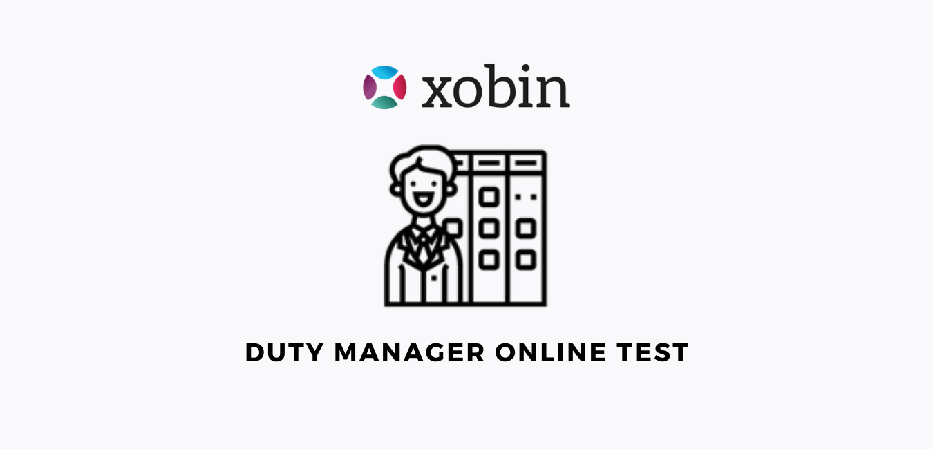Duty Manager Online Test