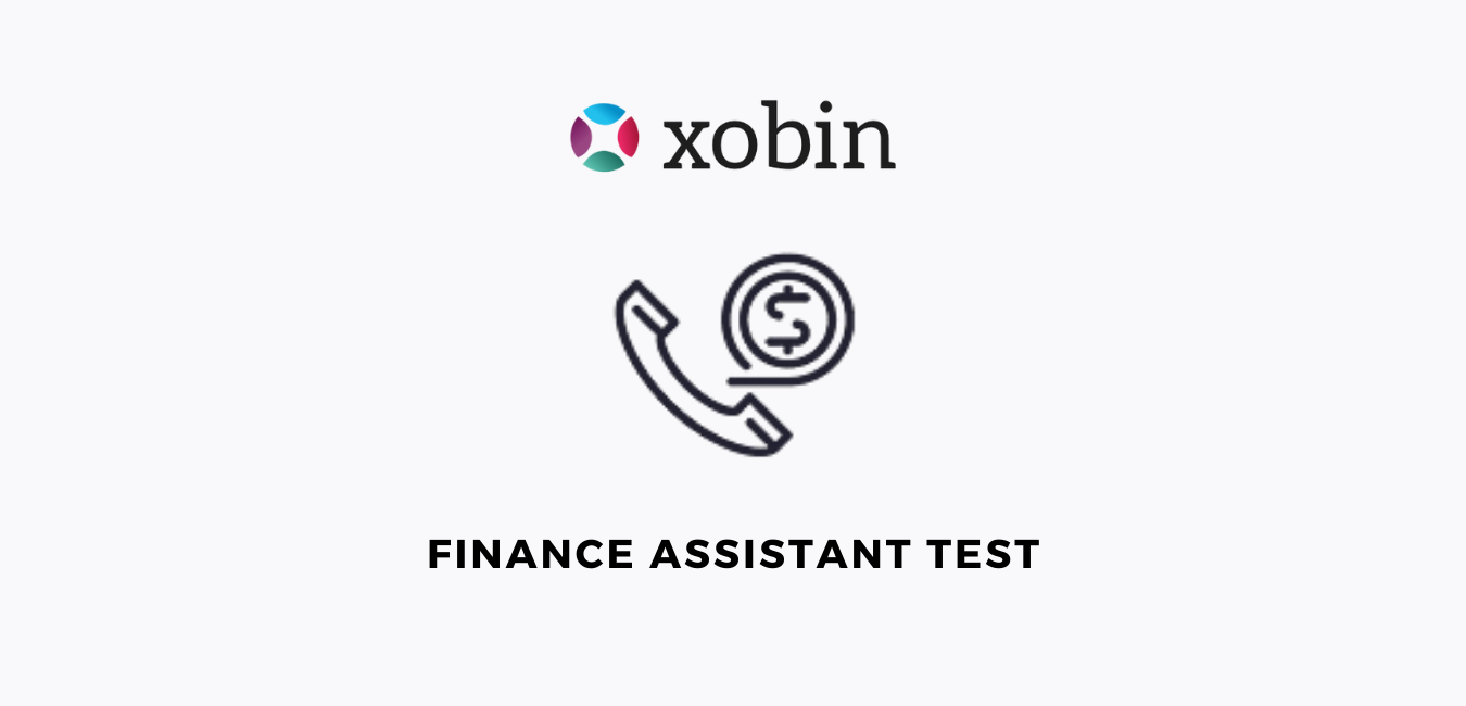 Finance Assistant Test