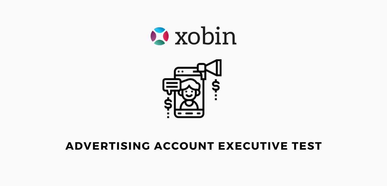 ADVERTISING ACCOUNT EXECUTIVE TEST