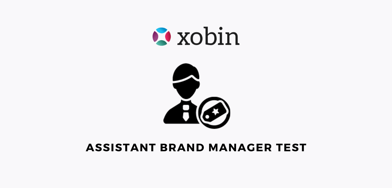 ASSISTANT BRAND MANAGER TEST