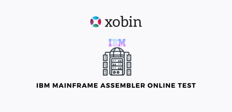 IBM Mainframe Assembler Online Test | Assessment by Xobin