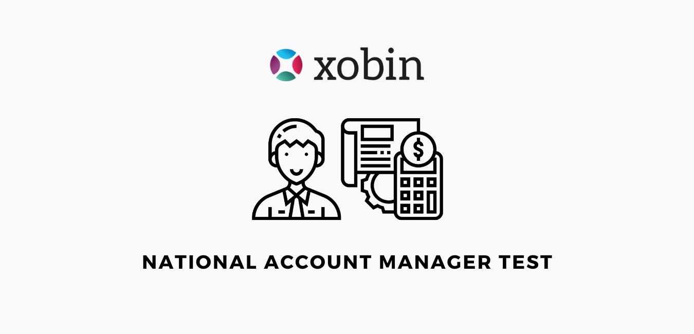 National Account Manager Test