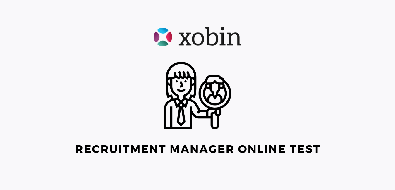Recruitment Manager online test
