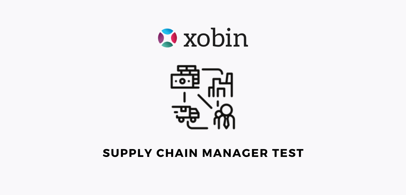 Supply Chain Manager Test