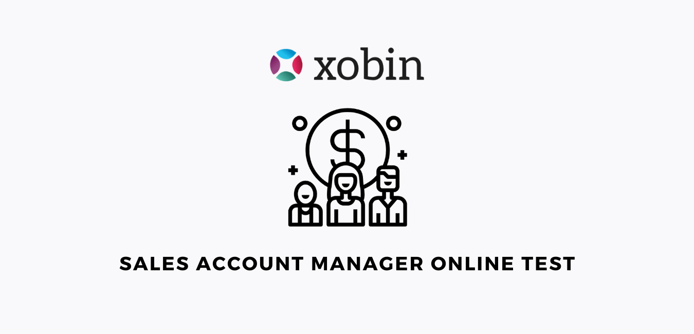 Sales Account Manager Online Test