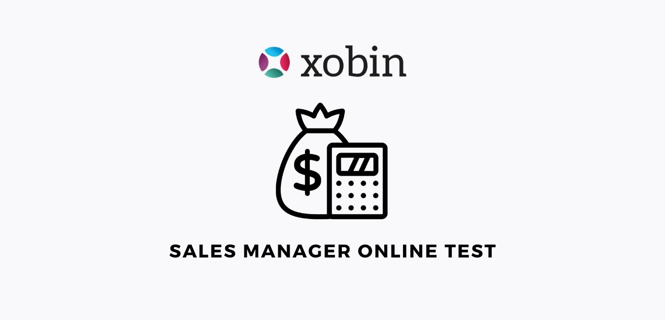 Sales Manager Online Test