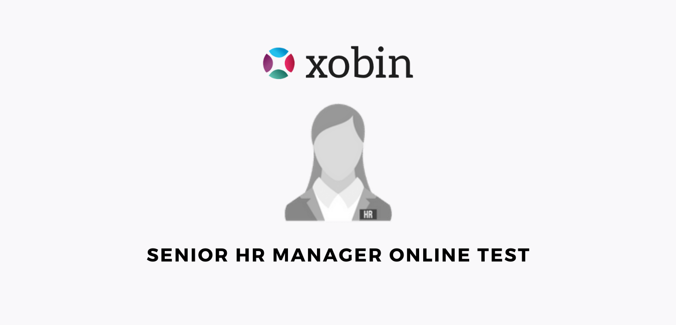 Senior HR Manager Online Test