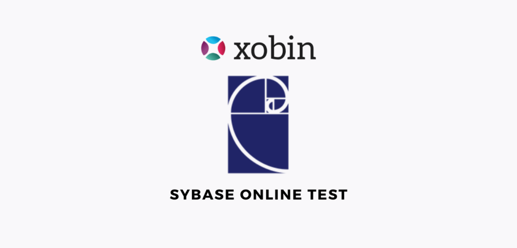 Sybase Online Test | Pre-hire Assessment By Xobin