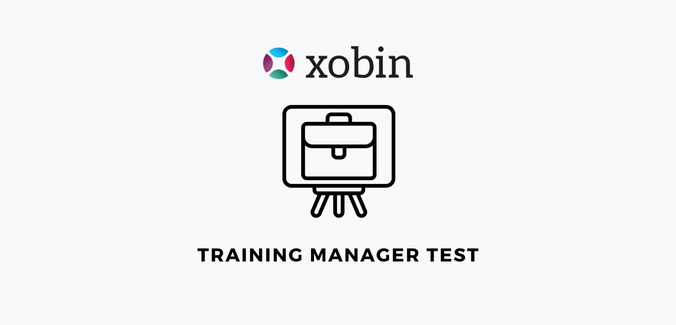 Training Manager Online Test