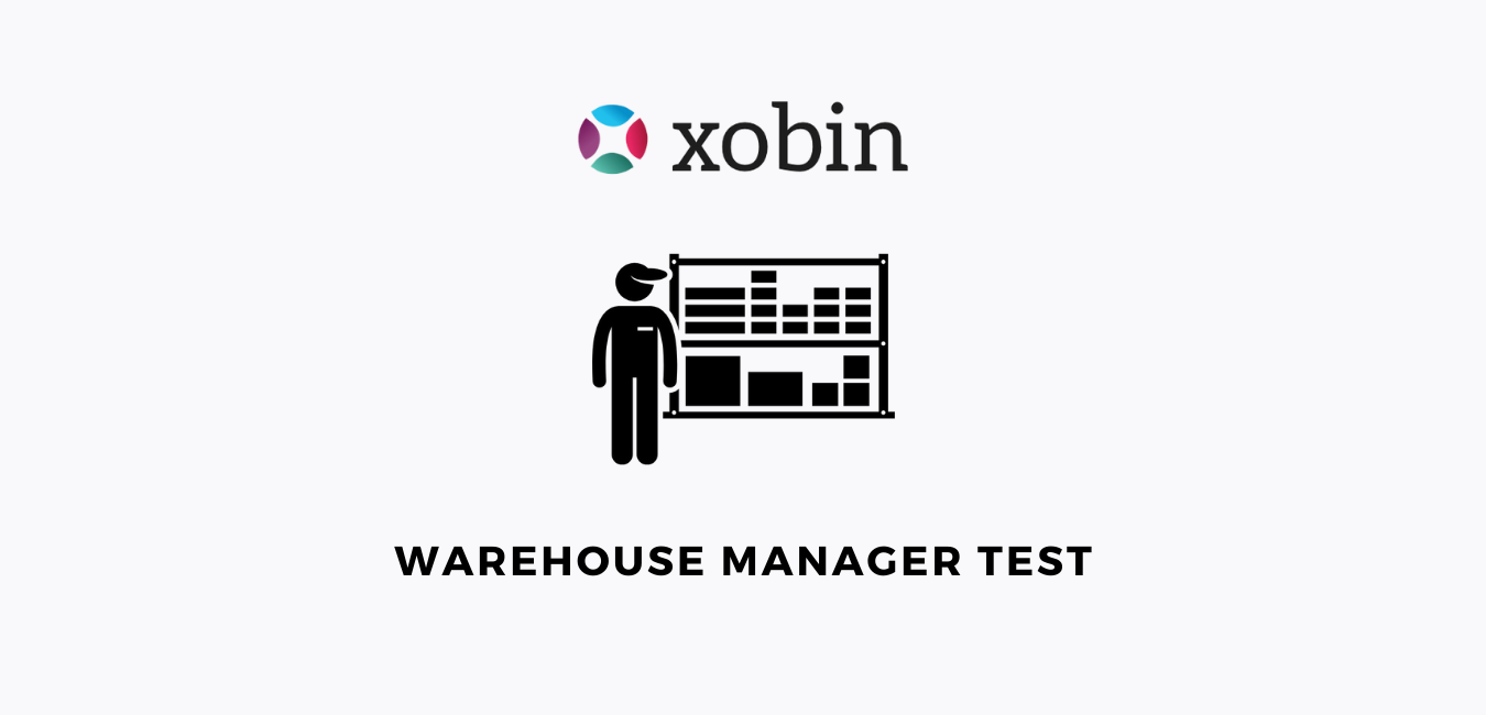 Warehouse Manager Test