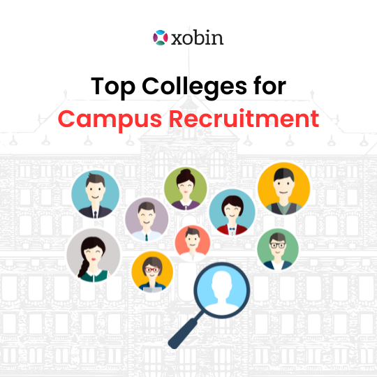 Top colleges in India to visit for campus recruitment drives.