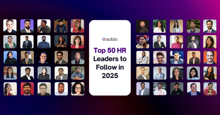 Xobin Top 50 HR Leaders to Follow in 2025