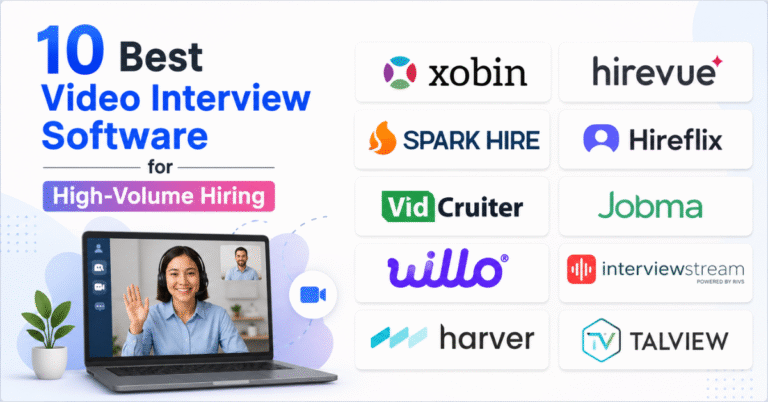 10 Best Video Interview Software for High-Volume Hiring